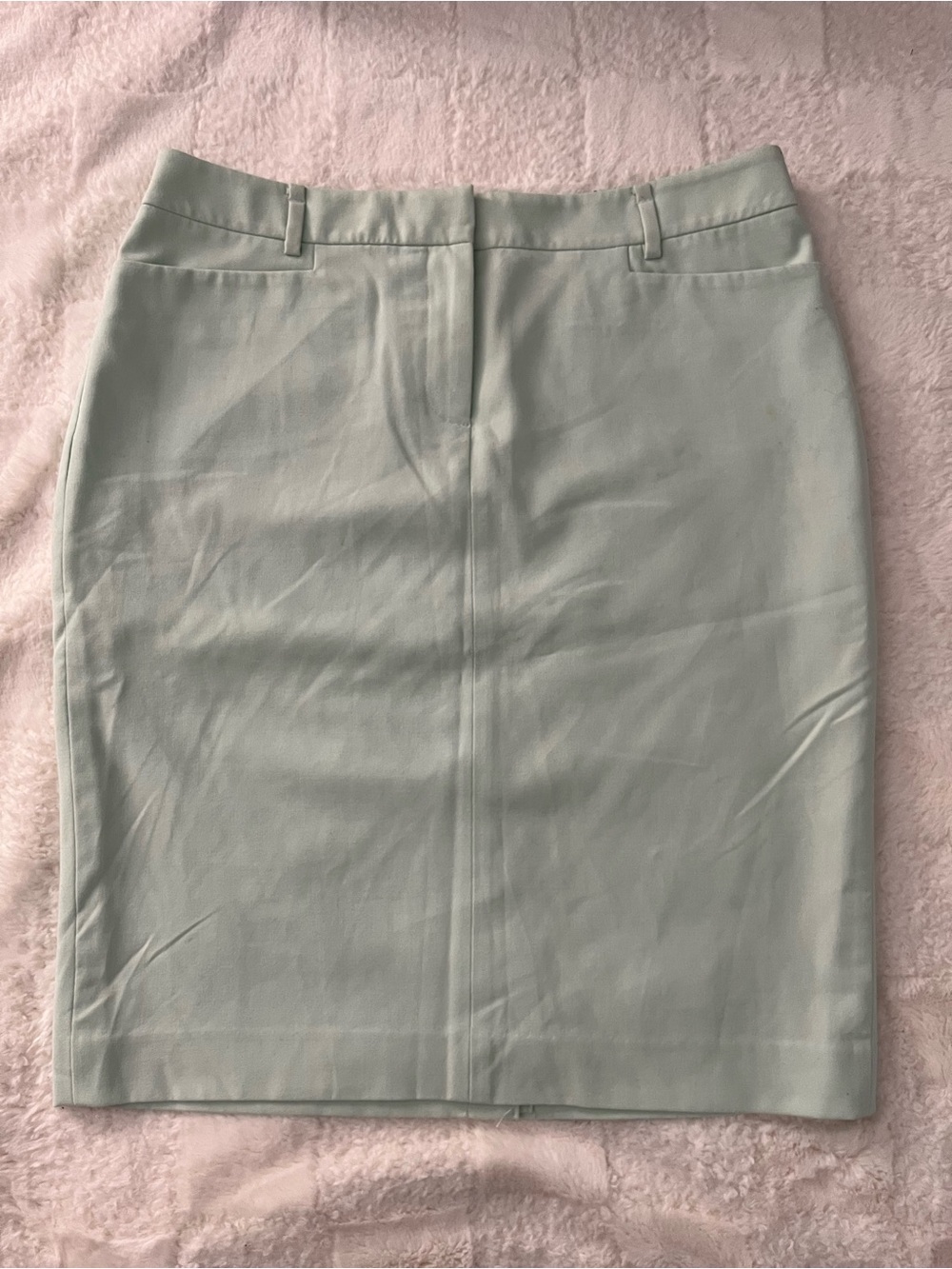 Calvin Klein Mint Green Pencil Skirt